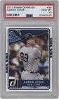 2017 PANINI DONRUSS #38 AARON JUDGE RATED ROOKIE RC PSA 10