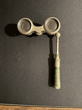Antique French Opera Glasses - Theater Binoculars with Handle