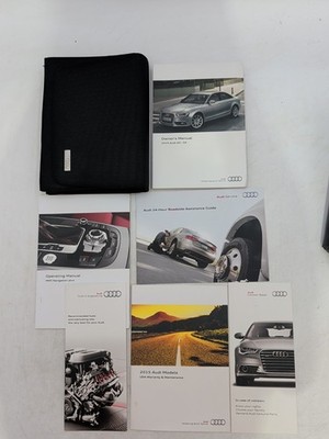 2015 Audi A4 / S4 OEM Owners manual Set With Case Plus Navigation MMI