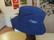 Vintage Tourney Hat Blue Rain Bucket Cap Gore Tex Waterproof USA Made