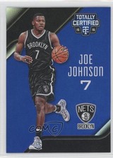 2015-16 Panini Totally Certified Mirror Blue 8/99 Joe Johnson #39 0a1