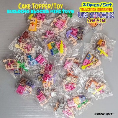 20 Stck./Set Mine World Spiel Serie Bausteine Mini Spielzeug Geschenk Neu UK