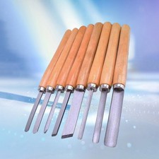 Woodworking Turning Tool HSS Lathe Tools High Hardness Lathe Set for Wood