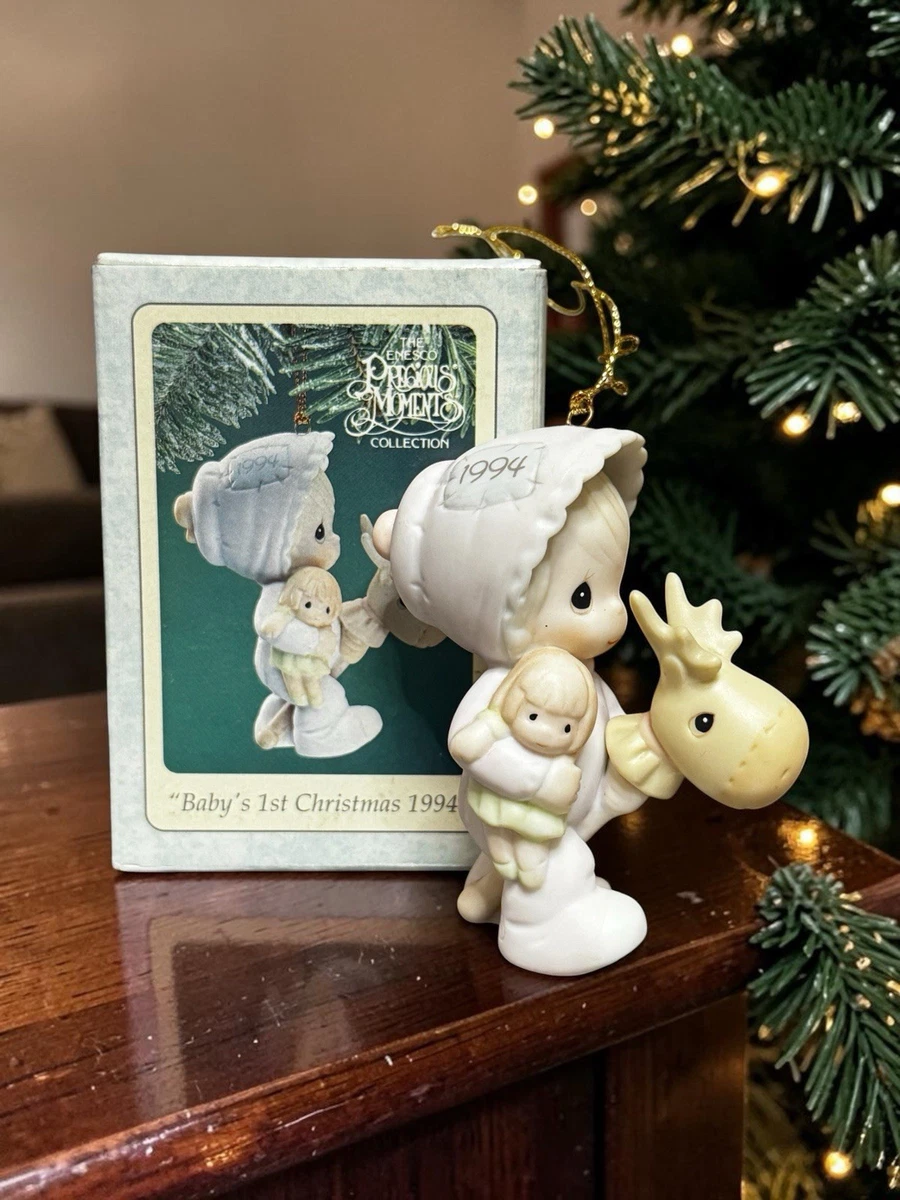 precious moments baby s first christmas products for sale | eBay