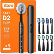 ADA Accepted Electric Toothbrush, Travel Toothbrush Rechargeable for Adults a...