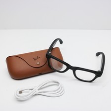 Ray-Ban Meta Wayfarer RW4006 601SM1 50mm Smart Glasses - Matte Black/Clear