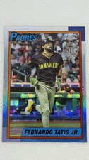 Fernando Tatis Jr. 2025 Topps Chrome Update 1990 Topps Refractor #90CU-9 Padres