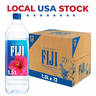 #ad Fiji Natural Artesian Bottled Water 50.7 oz 12 Pack 100% Natural Electrolytes $29.00