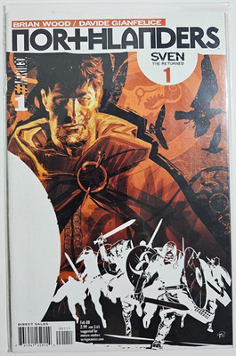 Northlanders #1 Sven The Returned Comic Book  DC/Vertigo  Brian Wood High Grade