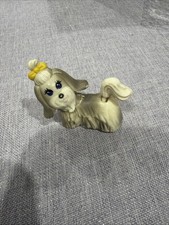 Vintage1993 Kenner Littlest PetShop Shih Tzu Dog Prize Winning Pups Wagging Tail