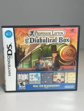 Professor Layton and the Diabolical Box Nintendo DS CIB 100% Complete Excellent