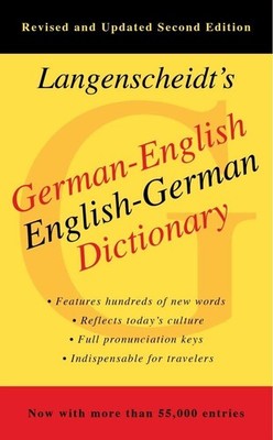 German-English, English-German Dictionary, 2nd Edition - mass market paperba...