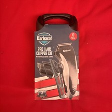 Barbasol CBH1-4002-SLV Pro Hair Clipper With Attachments