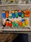 Vintage Fisher Price little people lot of 15