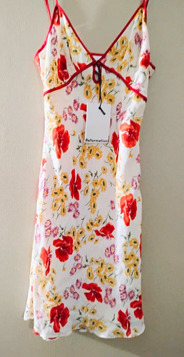 Reformation Rimona Dress Shirley Floral Size 2 NWT $178