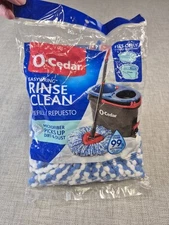 O-Cedar Easy Wring Rinse Clean Spin Mop Head Replacement 2-Tank System