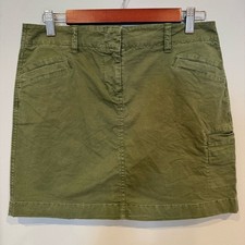 Vineyard Vines Green Cotton Pocket Skirt Size 4