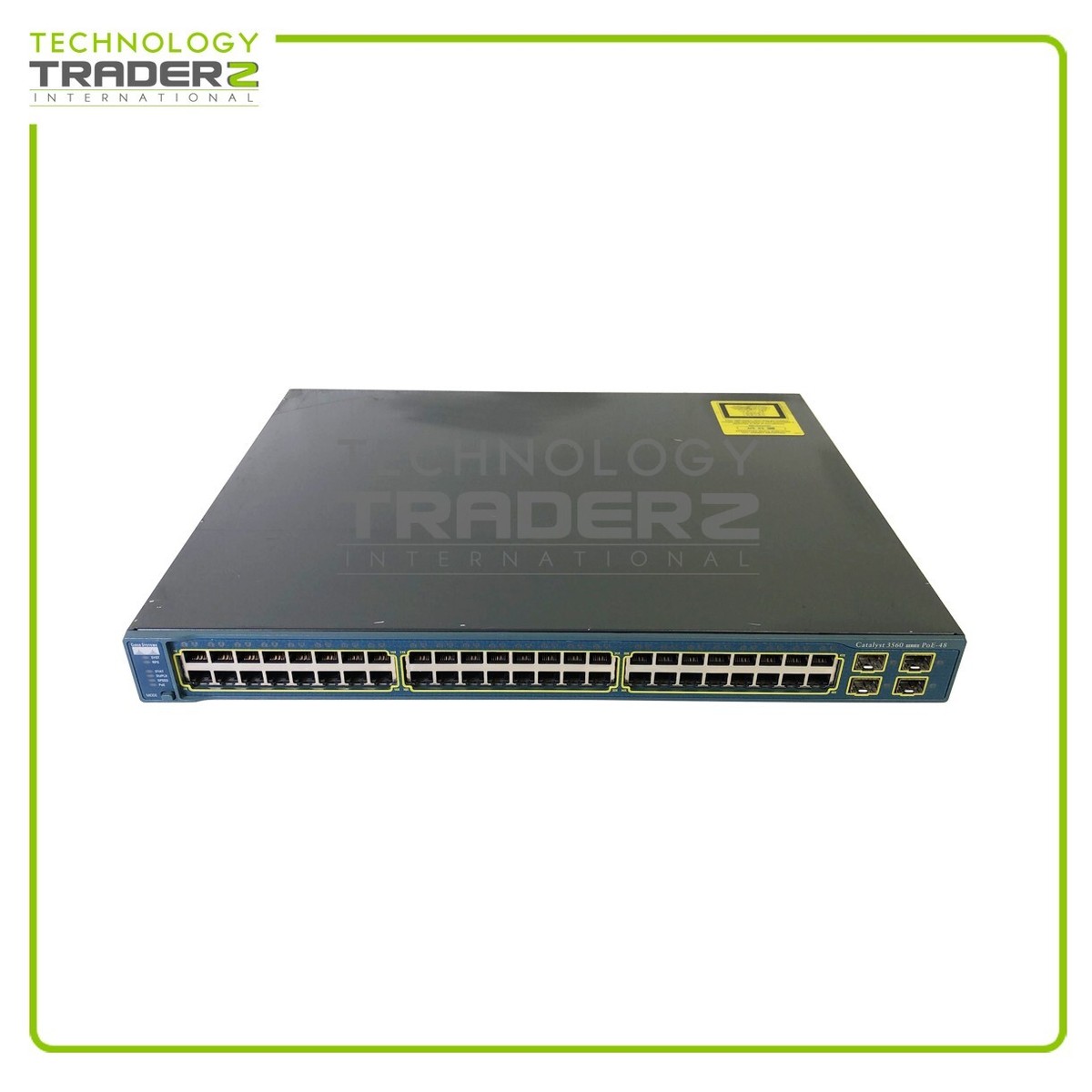 LOT OF 2 WS-C3560-48PS-S V05 Cisco Catalyst 3560 48-Port PoE