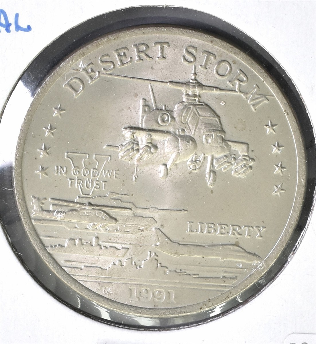 シルバー ゴールド アンティークコイン 1991 Desert Storm Hutt River Provinc #2186