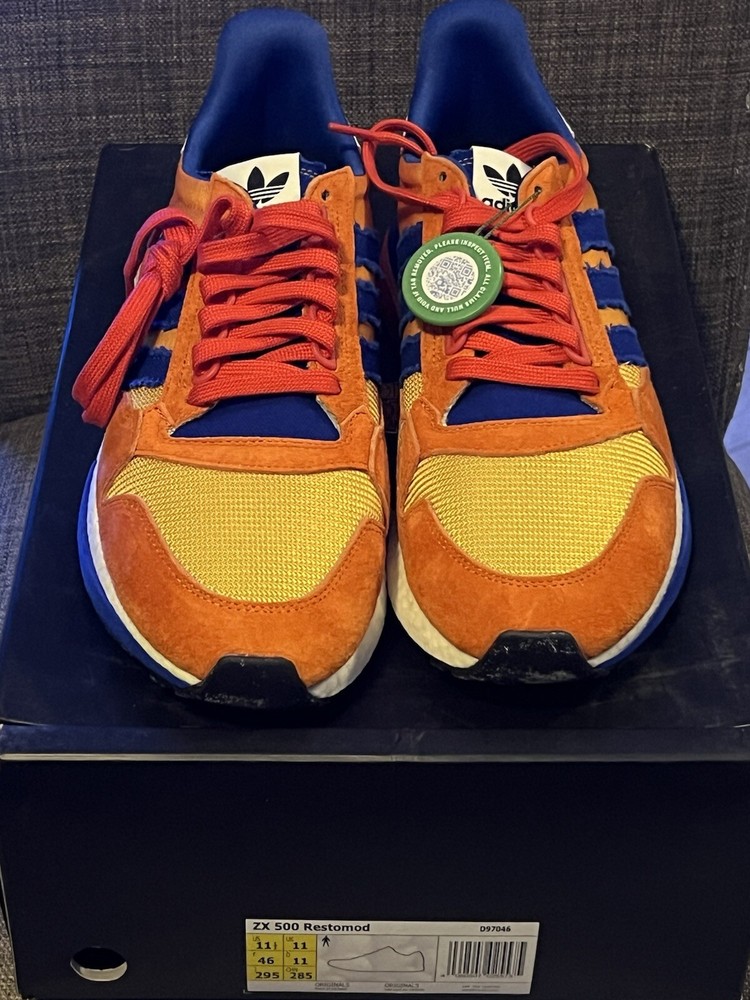 Dragon Ball Z Originals ZX 500 Restomod Size 11.5 Mens NIB