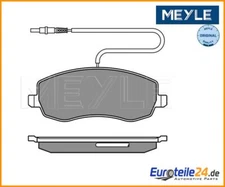 Brake pad set, disc brake Meyle 0252483919/W for Fiat
