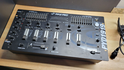 Pyle Pro PYD1919 4 Channel Dj Mixer With Phono Inputs | eBay