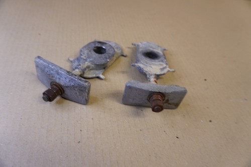 Yamaha FZ400 FZ 400 46X 1984 Satz Kettenversteller BESCHÄDIGT - Bild 6 von 7