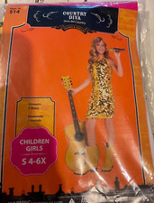 Country Diva Halloween Costume Child's Girls S4-6X