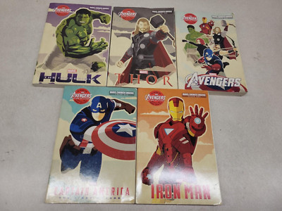 Lot of 5 Marvel Cinematic Universe Phase One Paperback Books