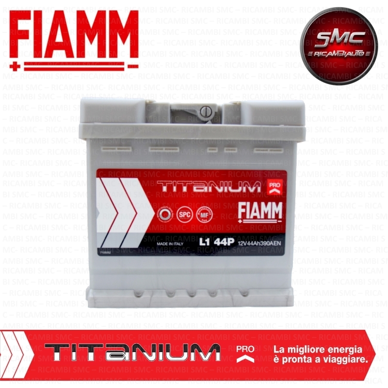 BATTERIA AVVIAMENTO AUTO FIAMM 44Ah 360A 12V