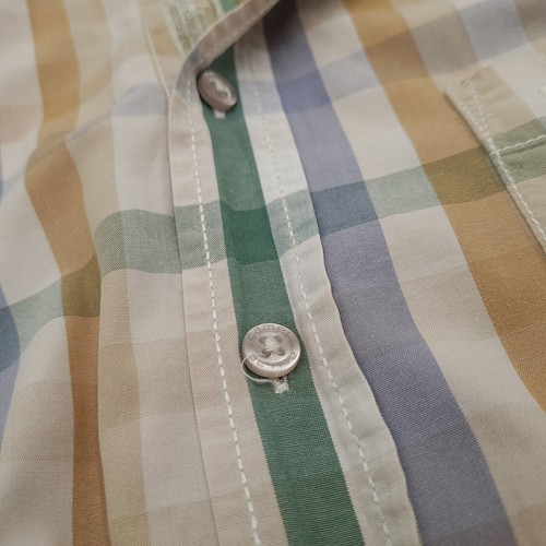 Camel Active Cuadros Multicolor Camisa de Manga Corta Hombre Bg3 Talla L Grande - Imagen 3 de 7