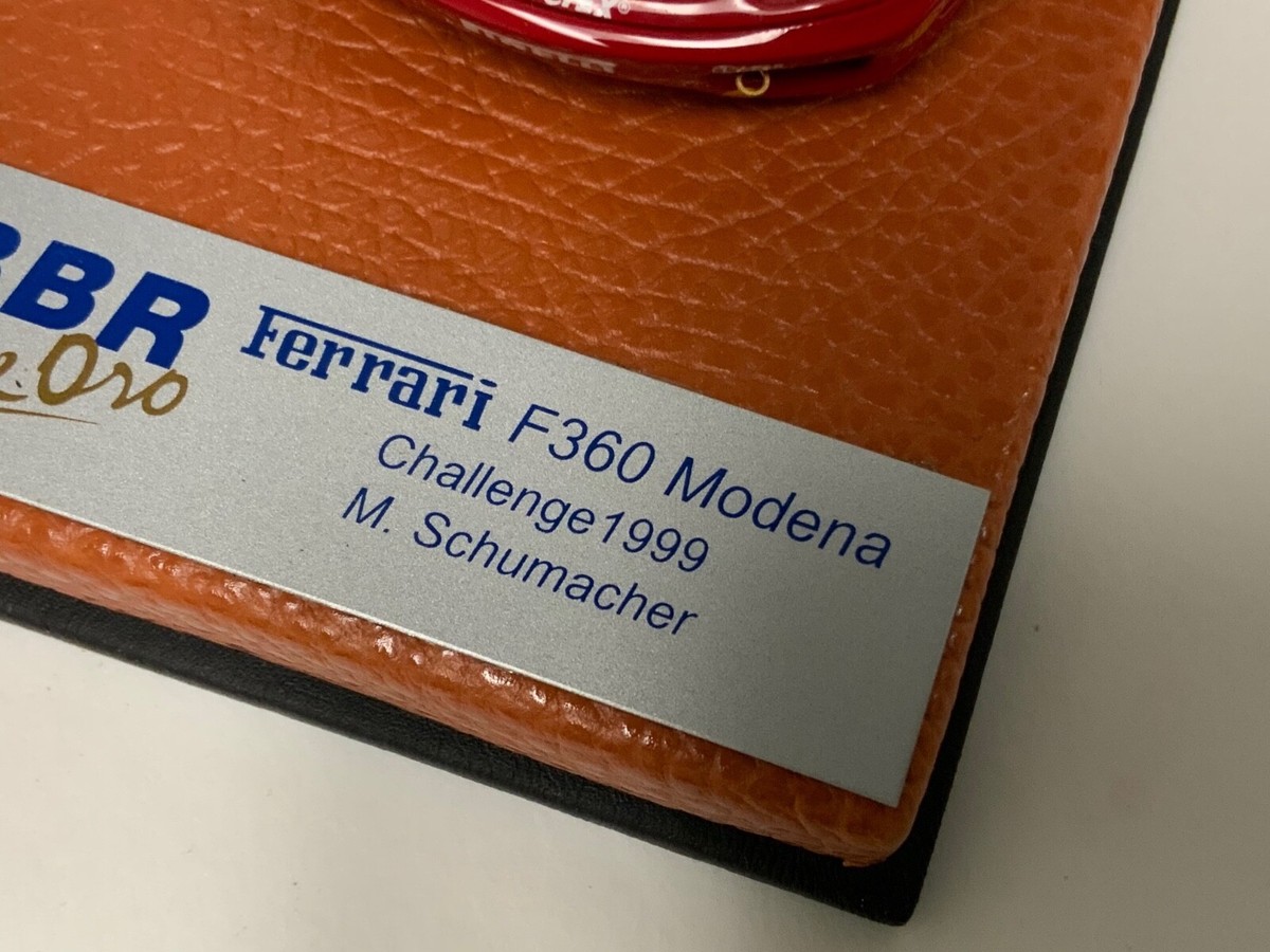 1/43 BBR Ferrari 360 Modena Challenge 1999 M.Schumacher Leather