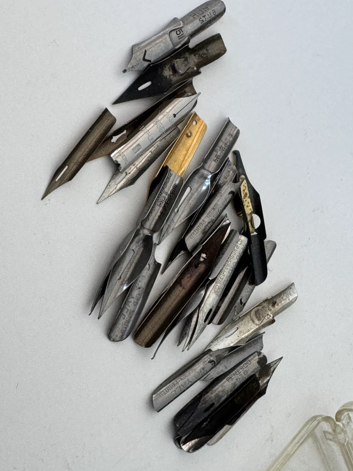 Lote vintage de plumillas para bolígrafo Dip Foto 2 de 4