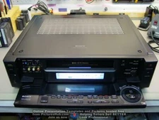 Sony SLV-R1000 Stereo HiFi FLAGSHIP Super-VHS VCR Fully Restored *90 Days Wrty
