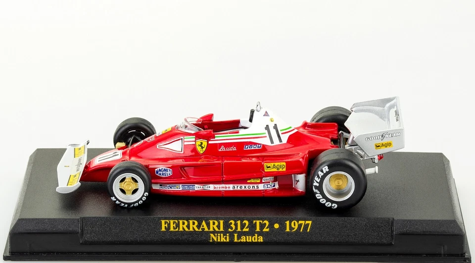 Ferrari 312 T2 Niki Lauda 1977 Scala 1:43 Modellino Formula 1 BLISTER NUOVO - Immagine 2 di 4