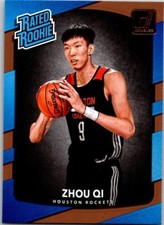 ZHOU QI 2017-18 Donruss RC #151 ($0.75 MAX SHIPPING)1644