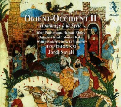 JORDI SAVALL Orient - Occident II HESPERION XXI ALIAVOX SACD New Sealed