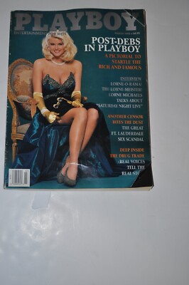 Playboy Magazine March 1992 Playmate Tylyn John Anna Nicole Smith 1st Cover w CF