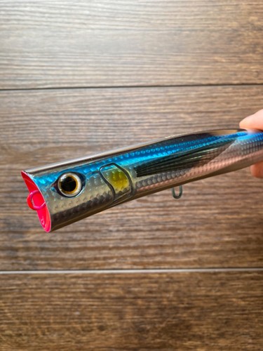 NEW 7' 1/2 FLYING FISH - Flash Bomb POPPER FISHING LURES DORADO YELLOW TAIL - Picture 3 of 7