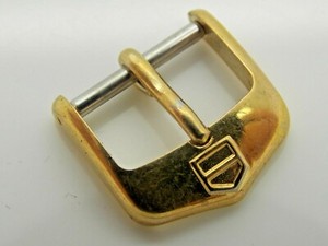 Vintage TAG Heuer 14mm Montre Bracelet Boucle Or Ton Inoxydable  non-Utilisée NOS | eBay