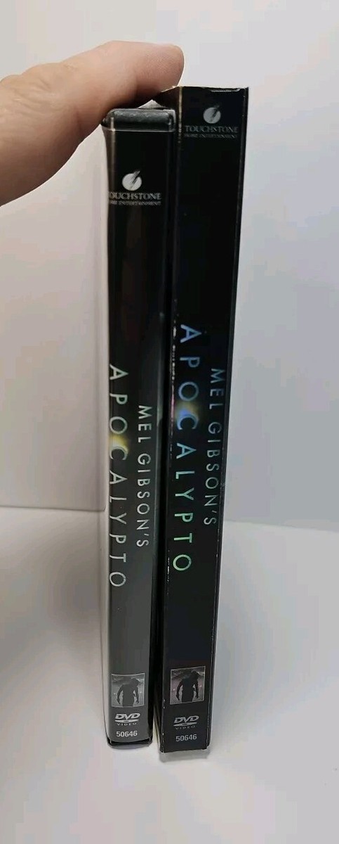 Apocalypto (DVD, 2006, Slipcover, Insert) Mel Gibson 786936705089