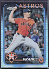 2024 Topps Chrome Update Prism #USC71 J.P. France - Houston Astros - MINT