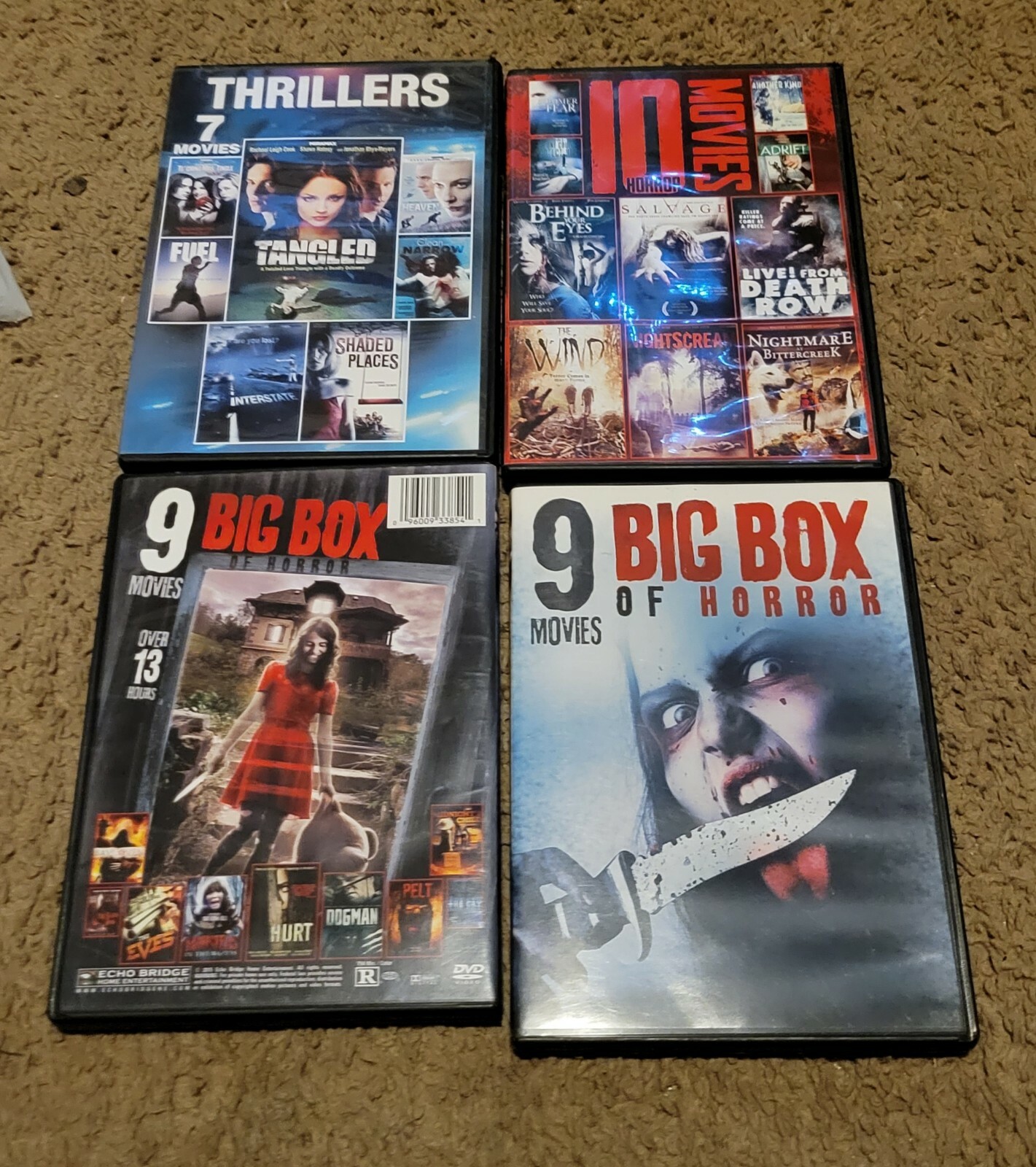 Horror DVD Box Set Lot I Know What You Did Last Summer eBay