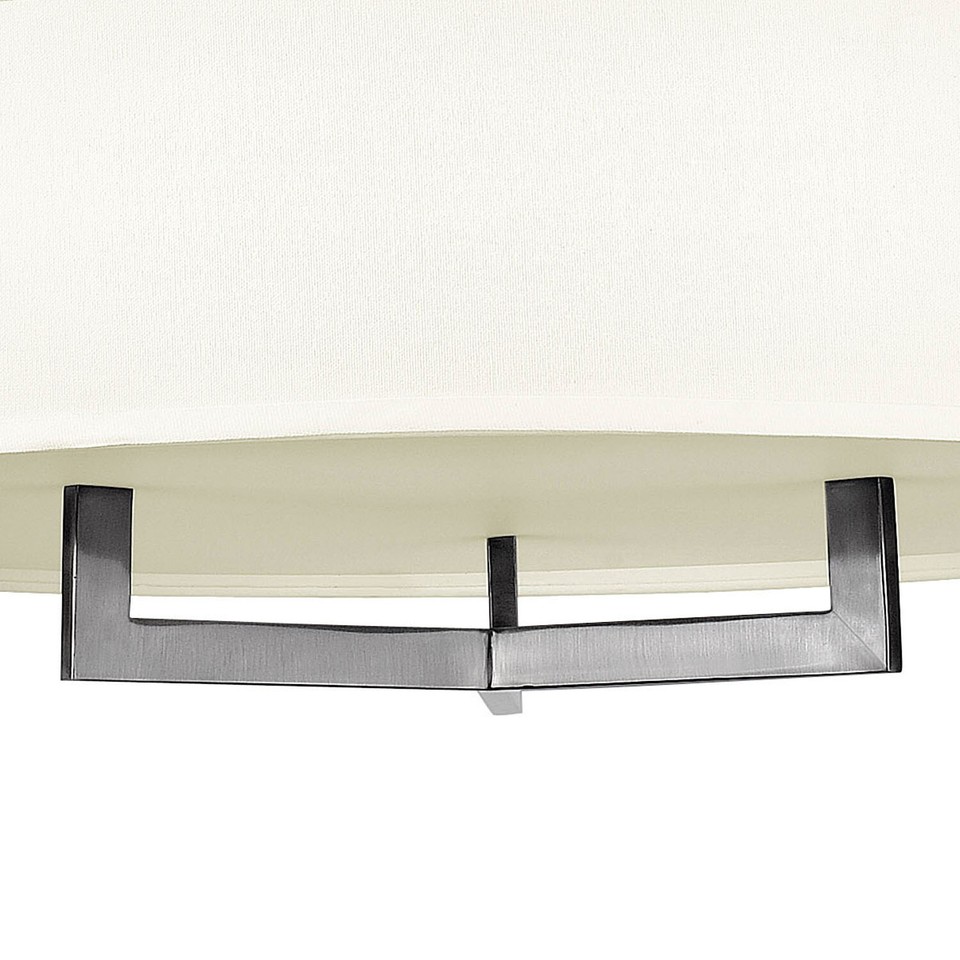 Hinkley Lighting 3204 3 Light 1 Tier Drum Chandelier Bronze eBay