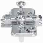 Blum 174H7130E Nickel Cabinet Hinge Accessories CLIP Top One Piece EXPANDO Cam M