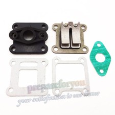 Reed Valve Carb Inlet Manifold Gaskets 47cc 49cc ATV Mini Moto Dirt Pocket Bike