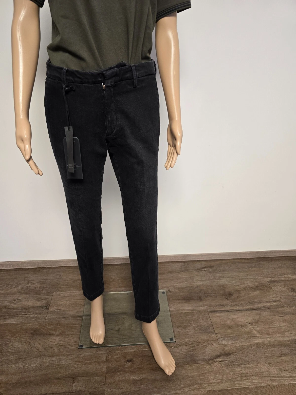 Michael Coal Black denim pants women jeans size 32 NR: 272