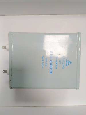 Condensateur à Bain D'huile 4,7 µF / 1600V - Marque Sic-Safco - Neuf