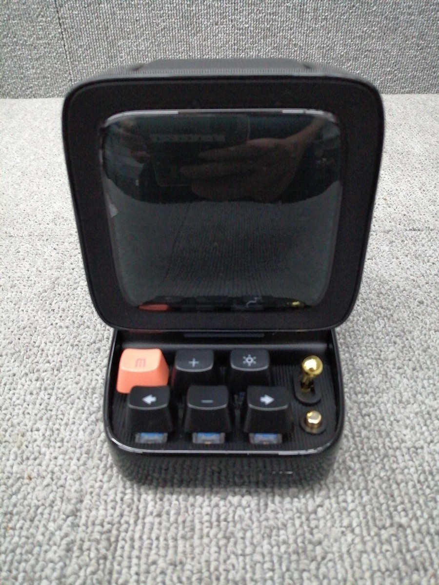 バイイー専用 DIVOOM DITOOPRO Bluetooth Portable Speaker (Black) Retro CRT