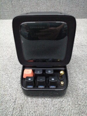 DIVOOM DITOOPRO Bluetooth Portable Speaker (Black) Retro CRT monitor used